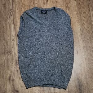 Jantzen V-Neck Gray Men's Sweater Vest